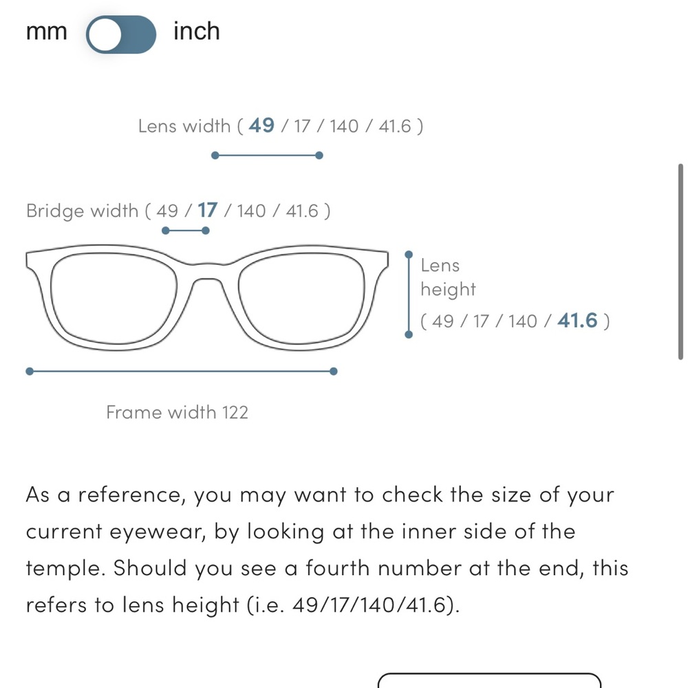 Prada glasses. BRAND NEW never worn. Size XS frame - Picture 3 of 3